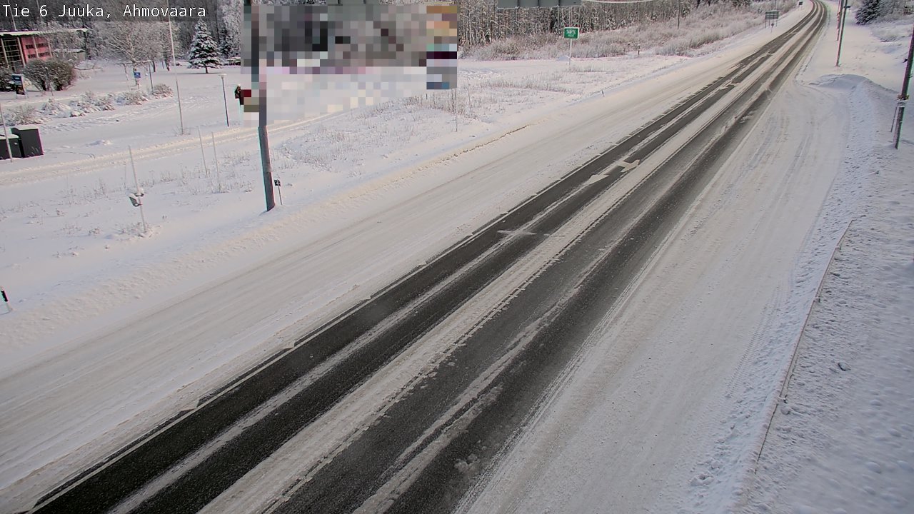 Weather Camera Image Road 6 Juuka, Ahmovaara, Juuka, Pohjois-Karjala