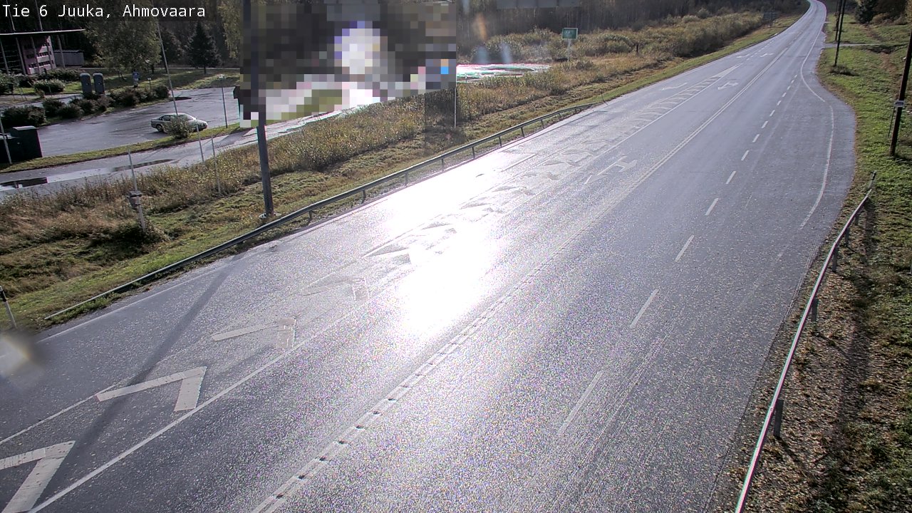 Weather Camera Image Road 6 Juuka, Ahmovaara, Juuka, Pohjois-Karjala