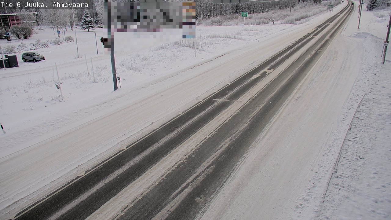 Weather Camera Image Road 6 Juuka, Ahmovaara, Juuka, Pohjois-Karjala