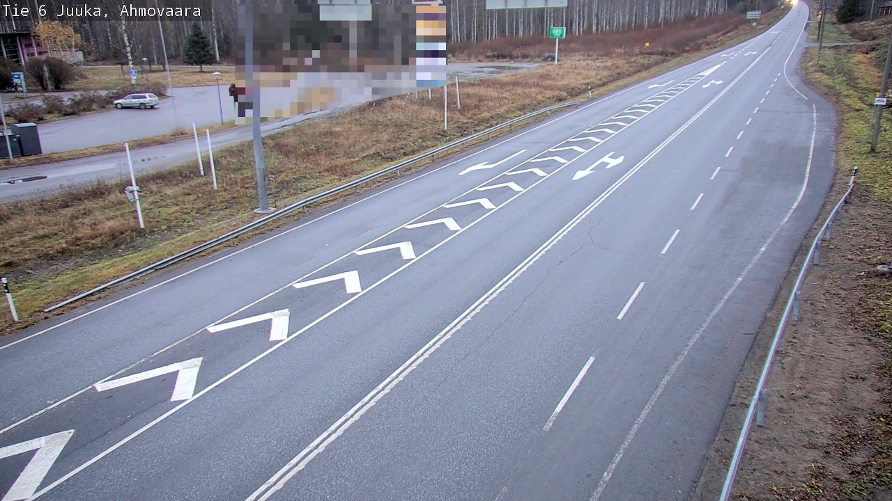 Kelikamerat Kuva Tie 6 Juuka, Ahmovaara, Juuka, Pohjois-Karjala