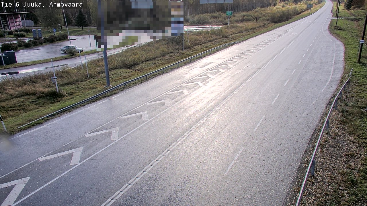 Weather Camera Image Road 6 Juuka, Ahmovaara, Juuka, Pohjois-Karjala