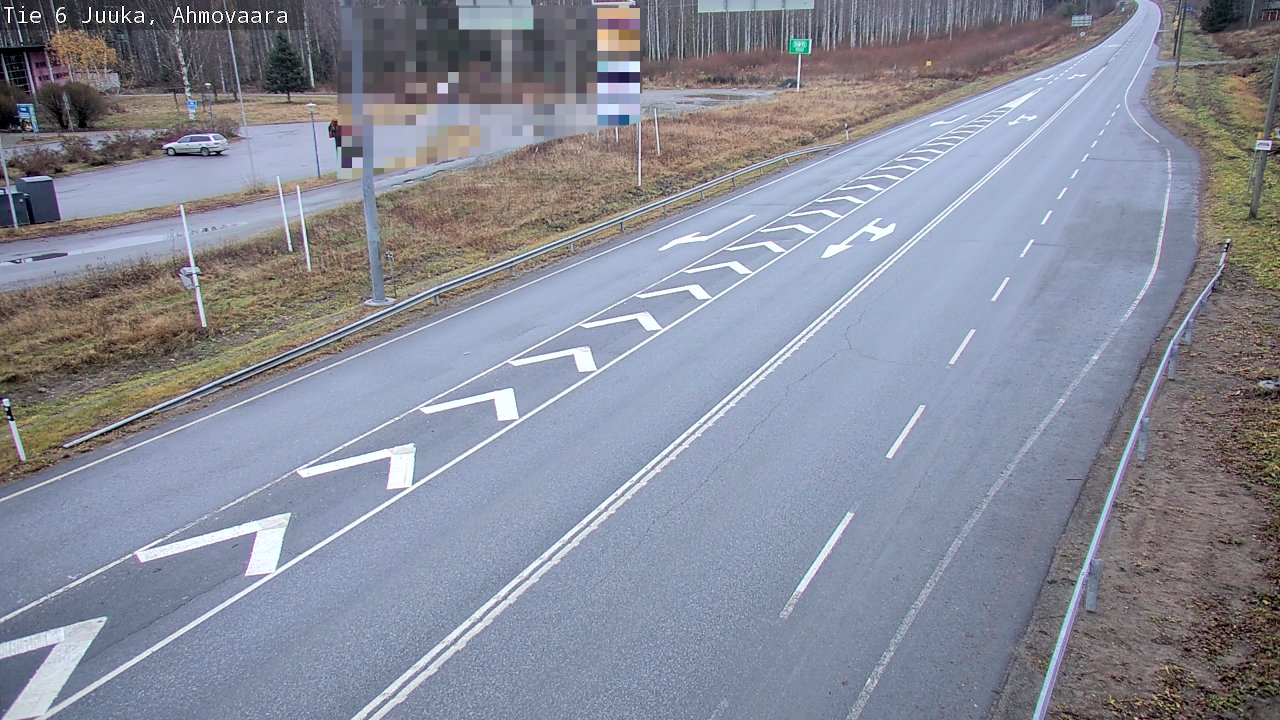 Kelikamerat Kuva Tie 6 Juuka, Ahmovaara, Juuka, Pohjois-Karjala