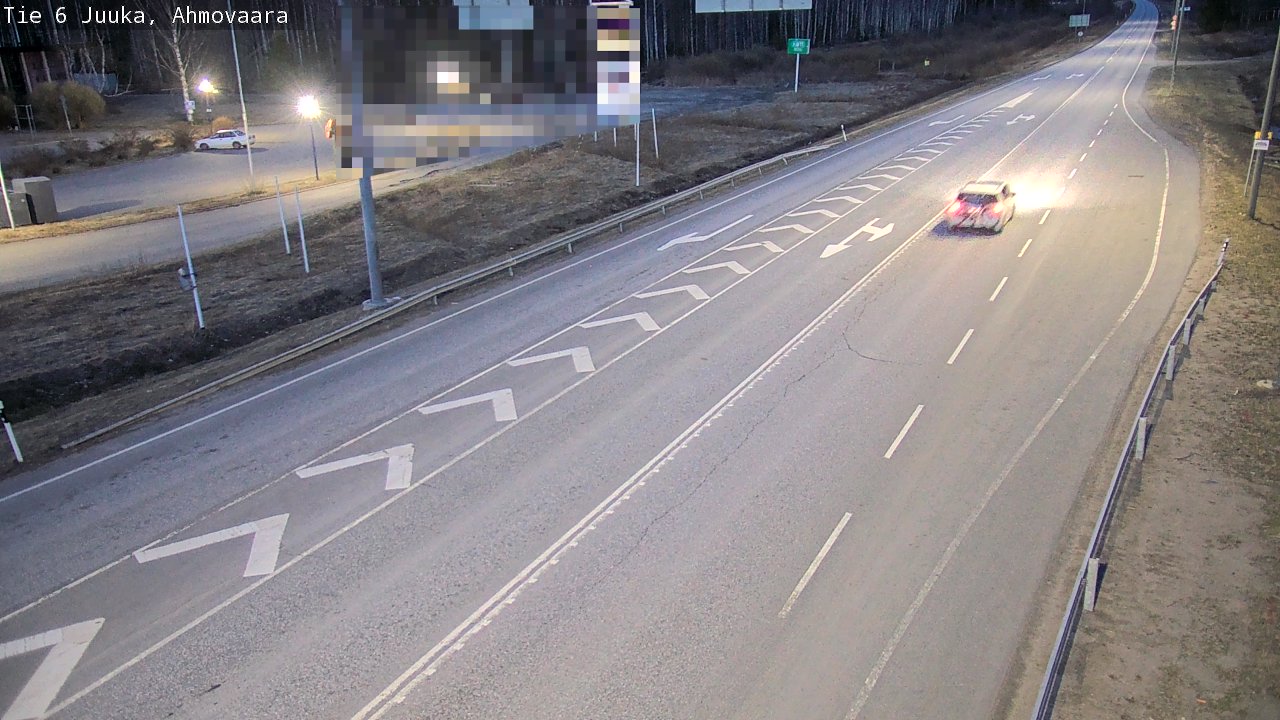Kelikamerat Kuva Tie 6 Juuka, Ahmovaara, Juuka, Pohjois-Karjala