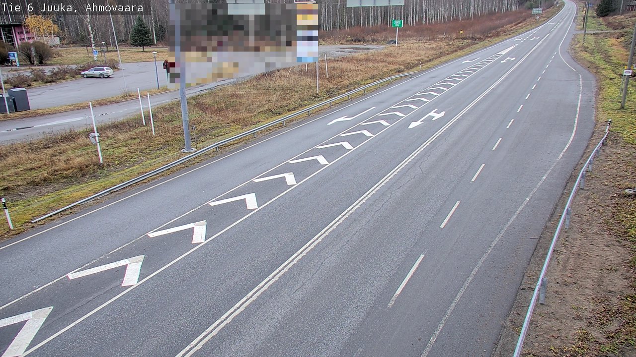 Kelikamerat Kuva Tie 6 Juuka, Ahmovaara, Juuka, Pohjois-Karjala