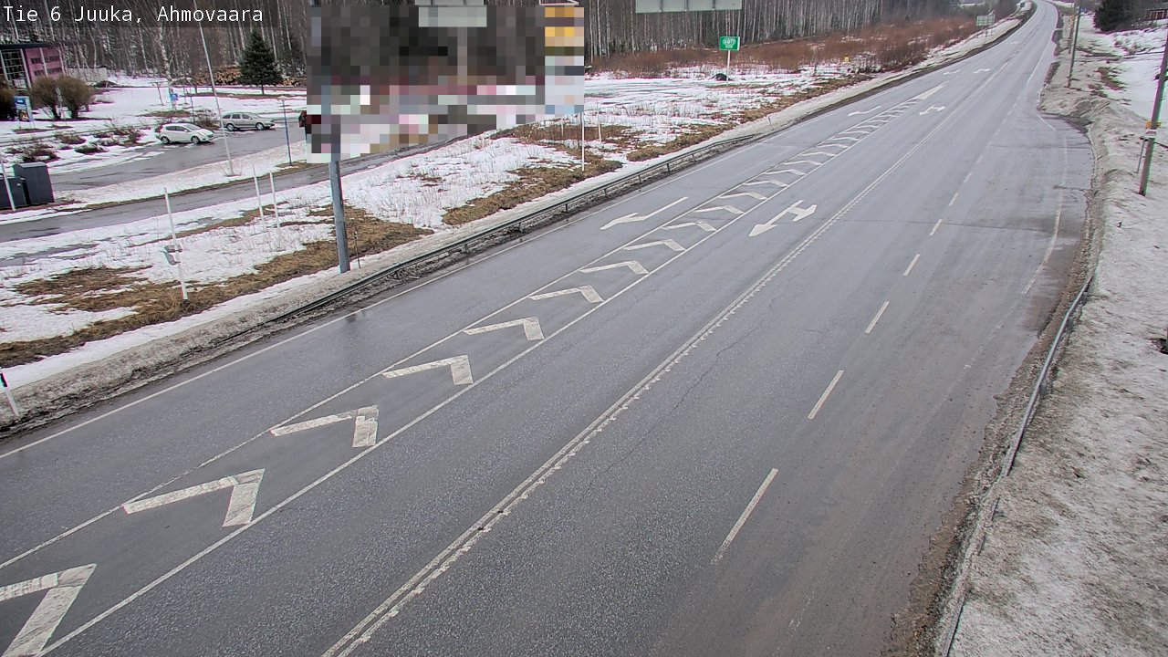 Weather Camera Image Road 6 Juuka, Ahmovaara, Juuka, Pohjois-Karjala