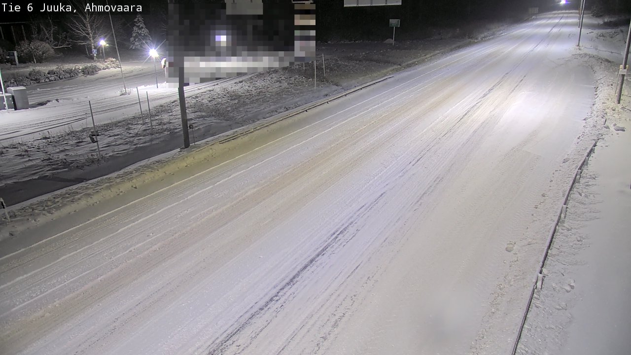 Kelikamerat Kuva Tie 6 Juuka, Ahmovaara, Juuka, Pohjois-Karjala