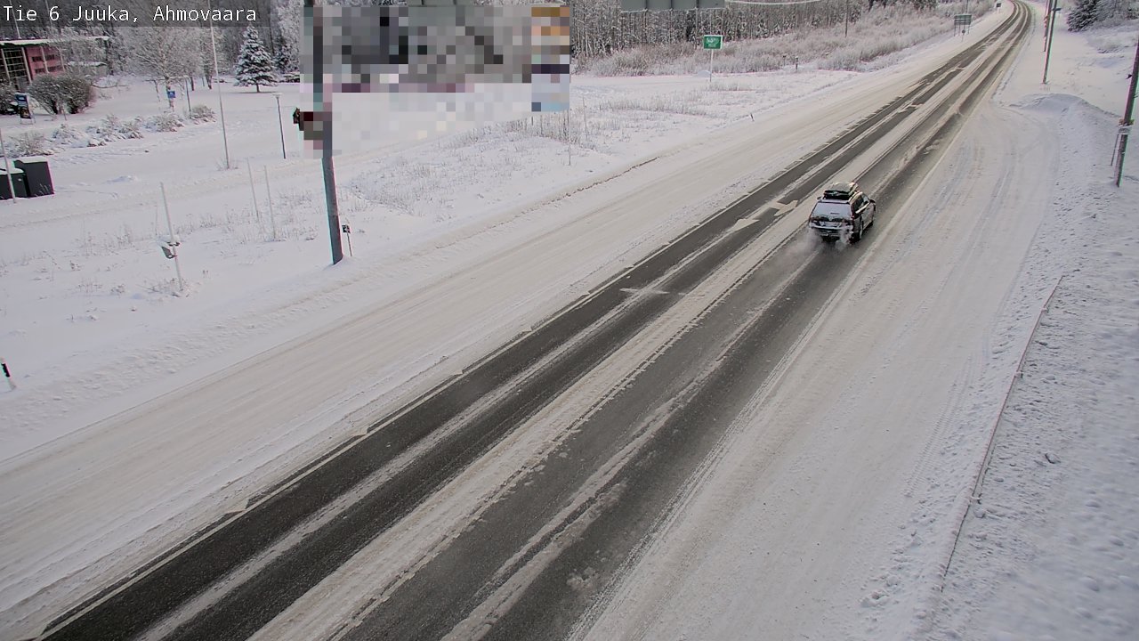 Weather Camera Image Road 6 Juuka, Ahmovaara, Juuka, Pohjois-Karjala