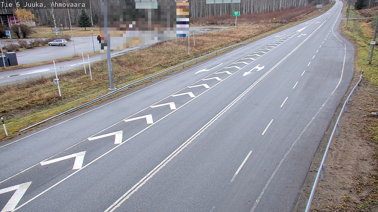 Kelikamerat Kuva Tie 6 Juuka, Ahmovaara, Juuka, Pohjois-Karjala