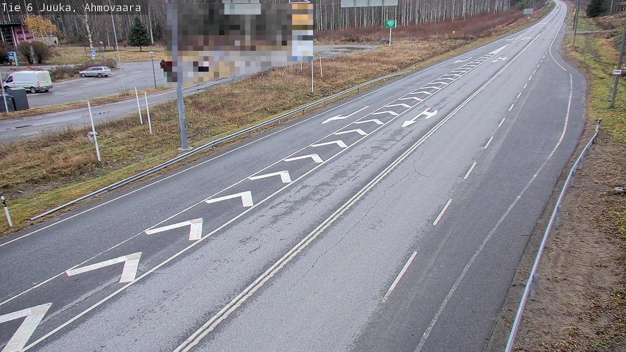 Kelikamerat Kuva Tie 6 Juuka, Ahmovaara, Juuka, Pohjois-Karjala