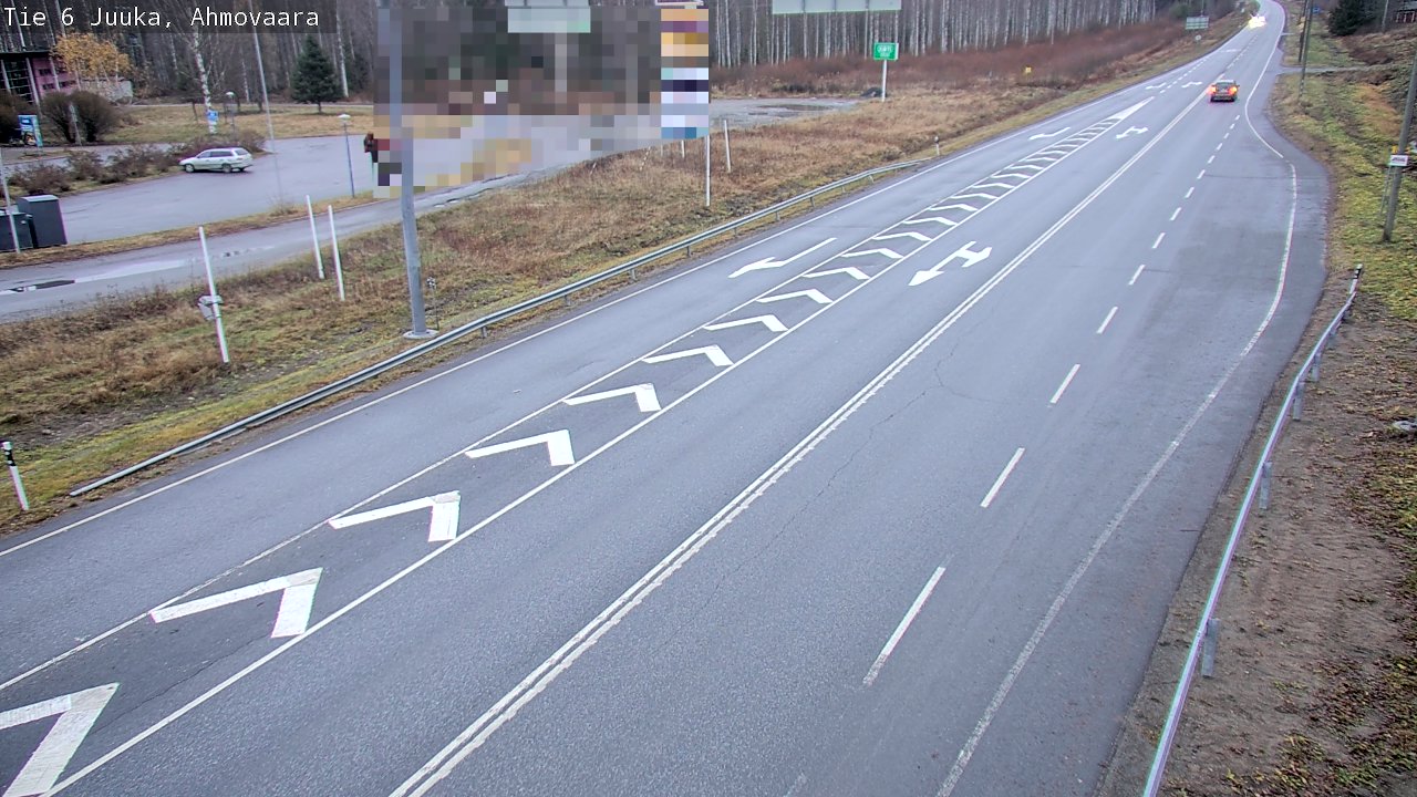 Kelikamerat Kuva Tie 6 Juuka, Ahmovaara, Juuka, Pohjois-Karjala