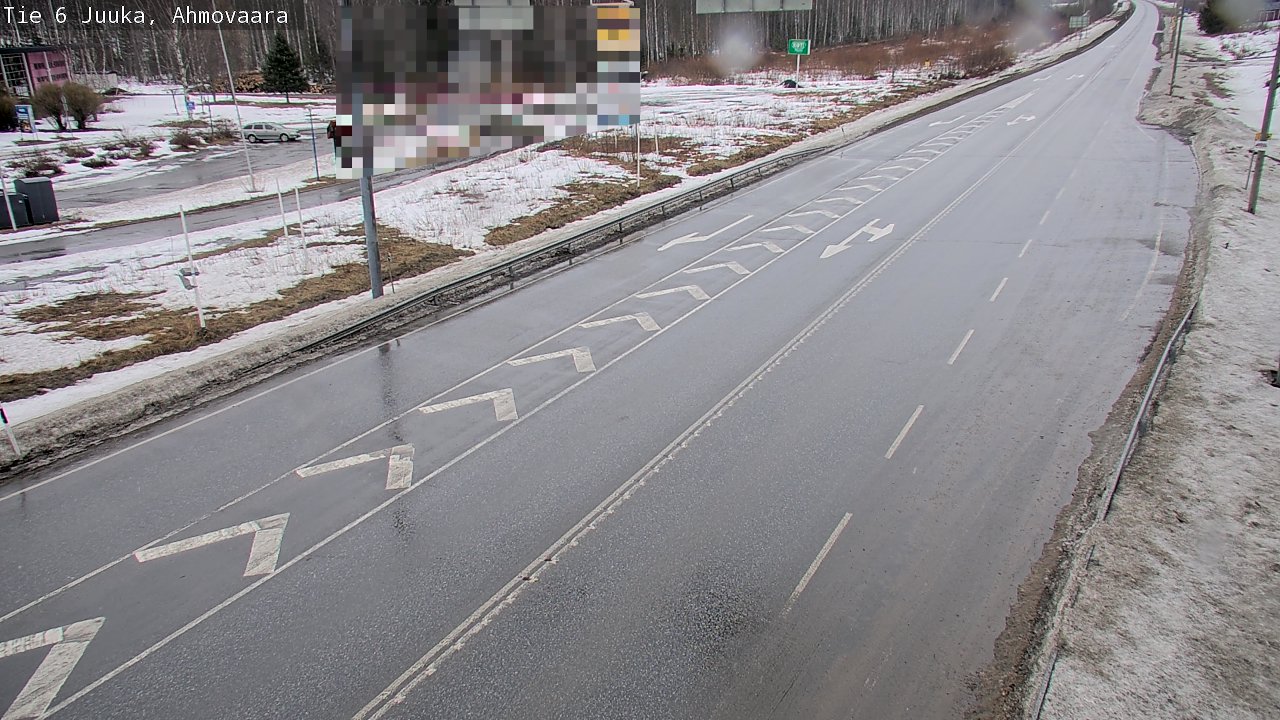 Weather Camera Image Road 6 Juuka, Ahmovaara, Juuka, Pohjois-Karjala