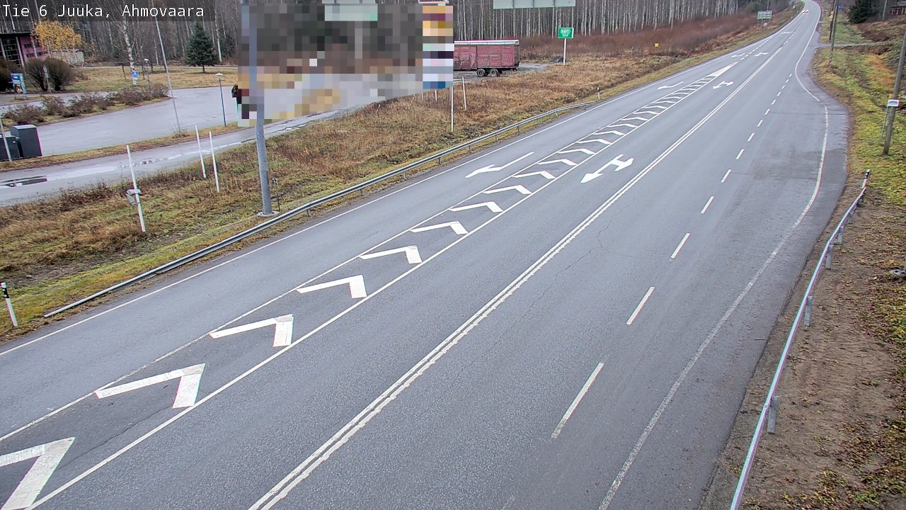 Kelikamerat Kuva Tie 6 Juuka, Ahmovaara, Juuka, Pohjois-Karjala