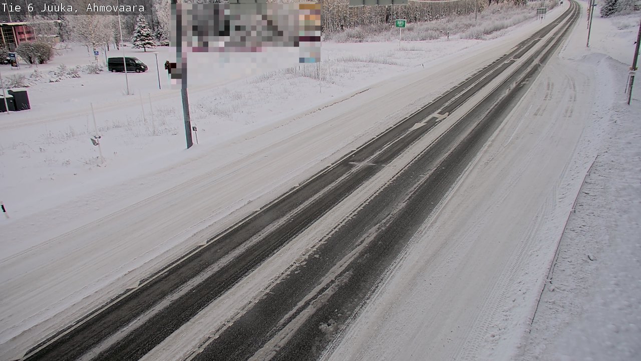 Kelikamerat Kuva Tie 6 Juuka, Ahmovaara, Juuka, Pohjois-Karjala