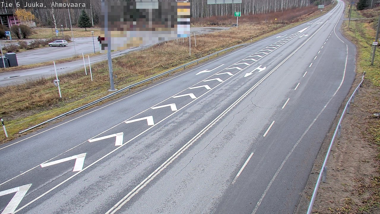 Weather Camera Image Road 6 Juuka, Ahmovaara, Juuka, Pohjois-Karjala