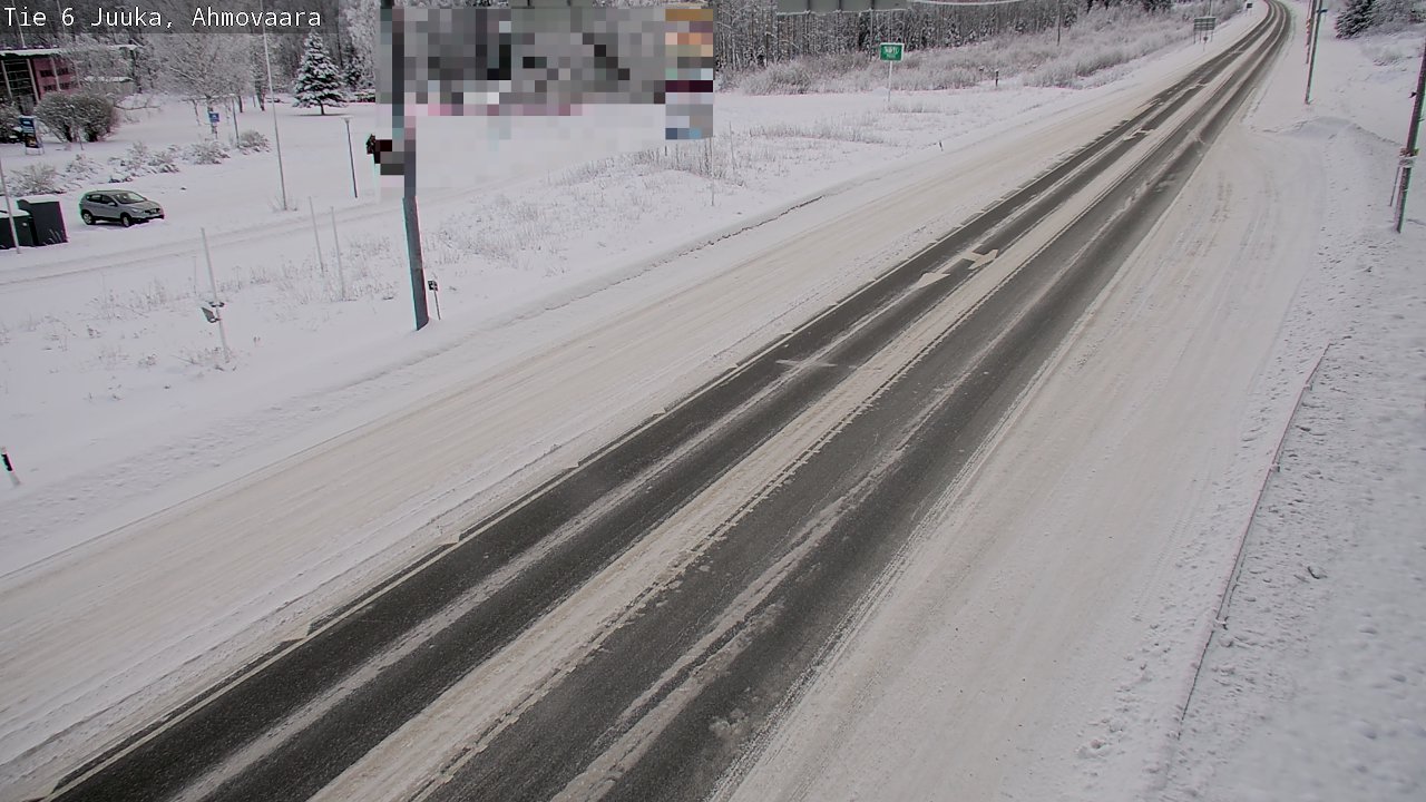 Weather Camera Image Road 6 Juuka, Ahmovaara, Juuka, Pohjois-Karjala