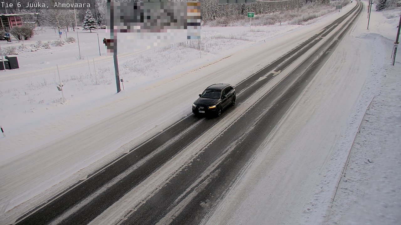 Weather Camera Image Road 6 Juuka, Ahmovaara, Juuka, Pohjois-Karjala