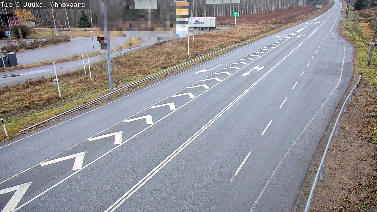 Kelikamerat Kuva Tie 6 Juuka, Ahmovaara, Juuka, Pohjois-Karjala