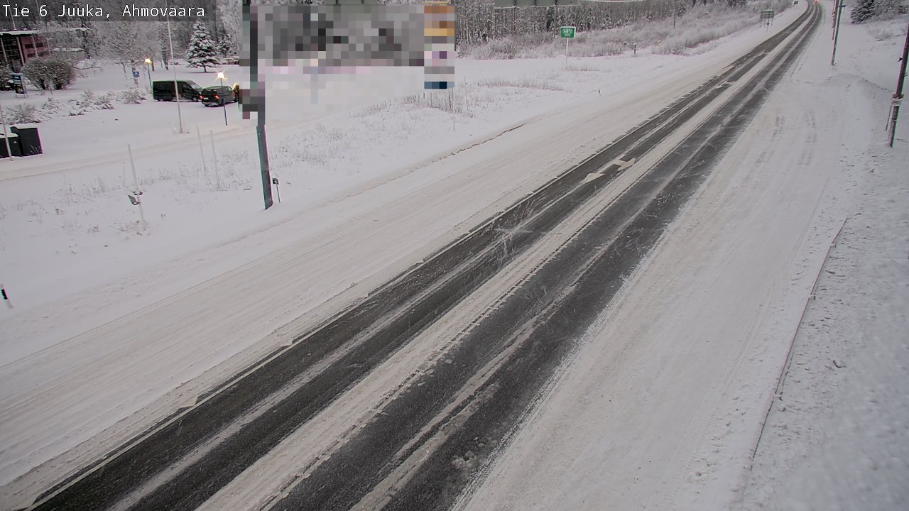 Kelikamerat Kuva Tie 6 Juuka, Ahmovaara, Juuka, Pohjois-Karjala