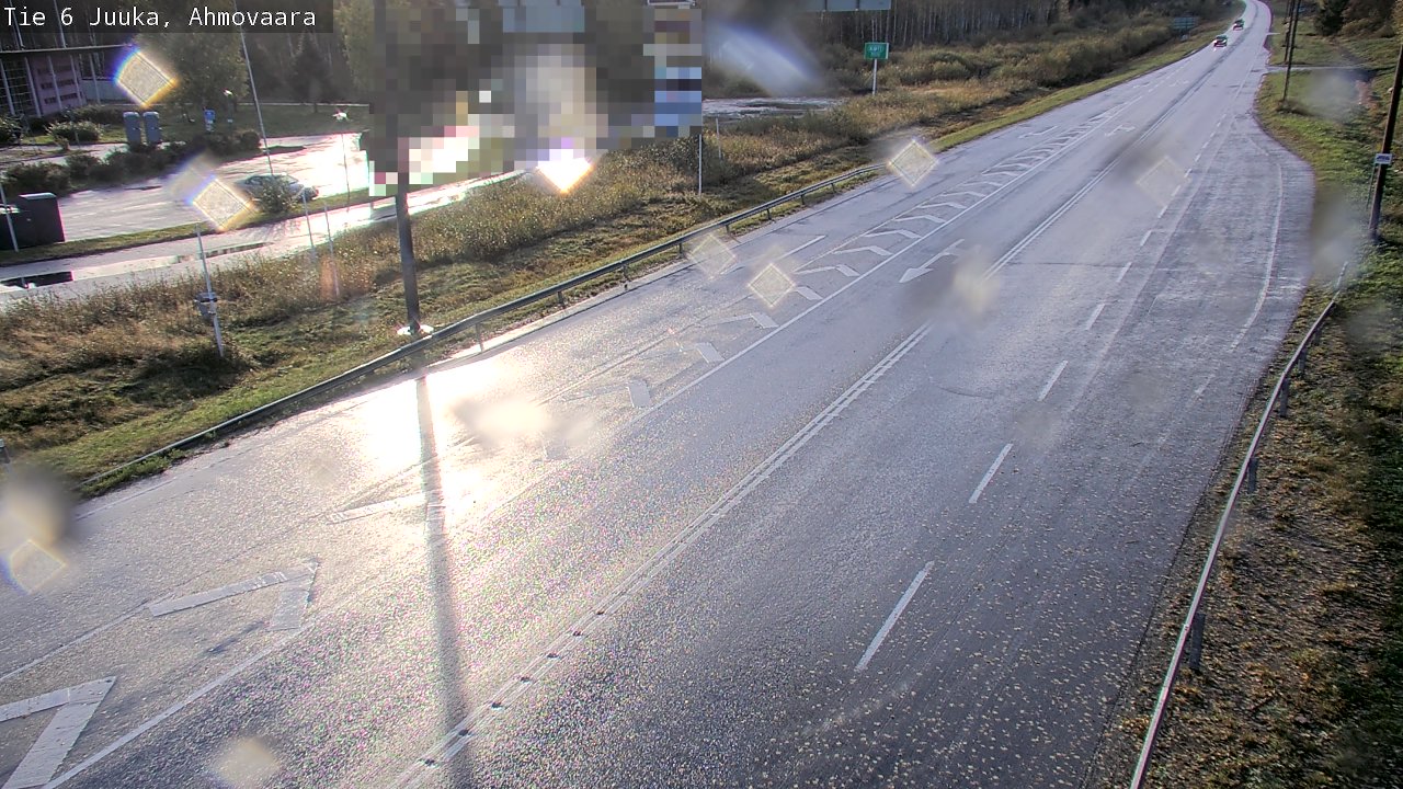 Weather Camera Image Road 6 Juuka, Ahmovaara, Juuka, Pohjois-Karjala