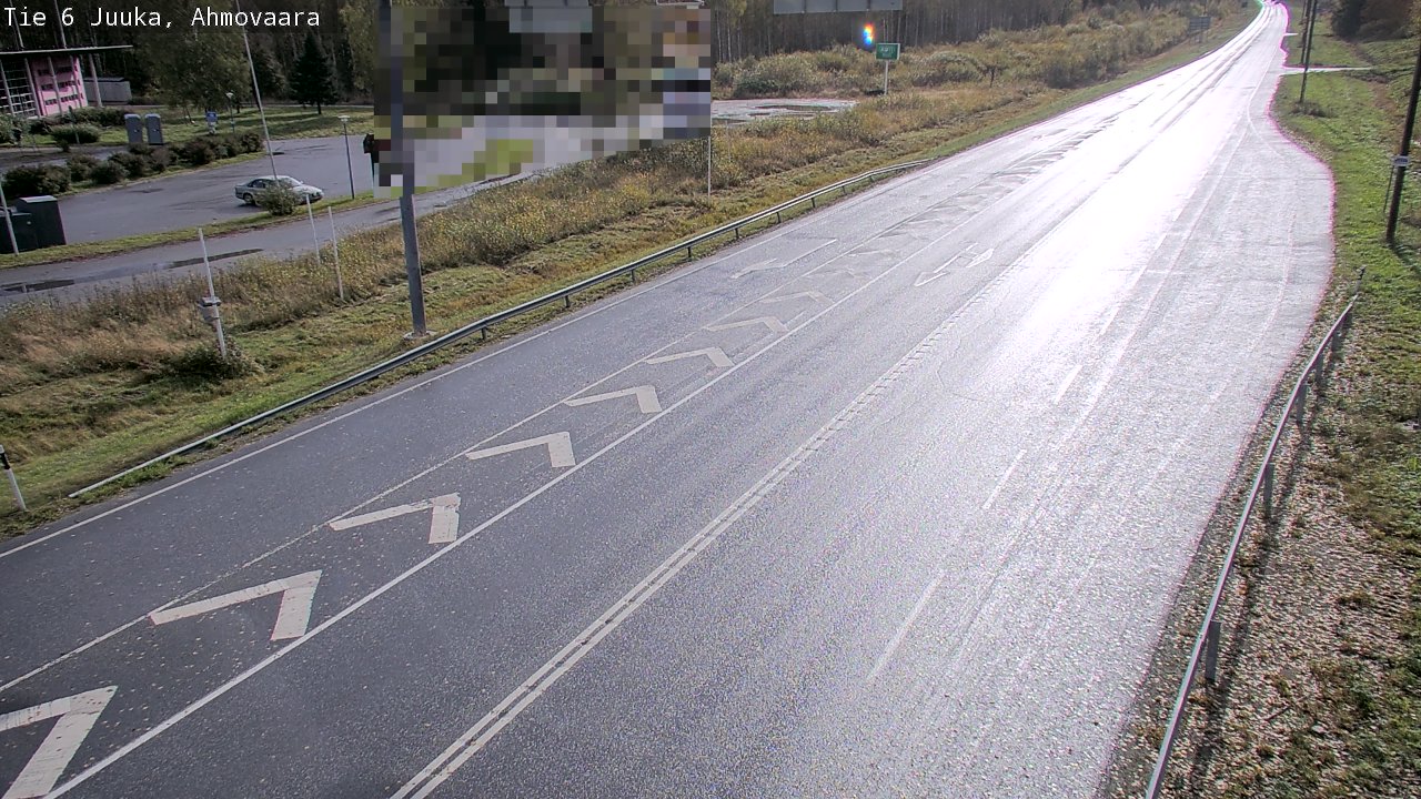 Weather Camera Image Road 6 Juuka, Ahmovaara, Juuka, Pohjois-Karjala