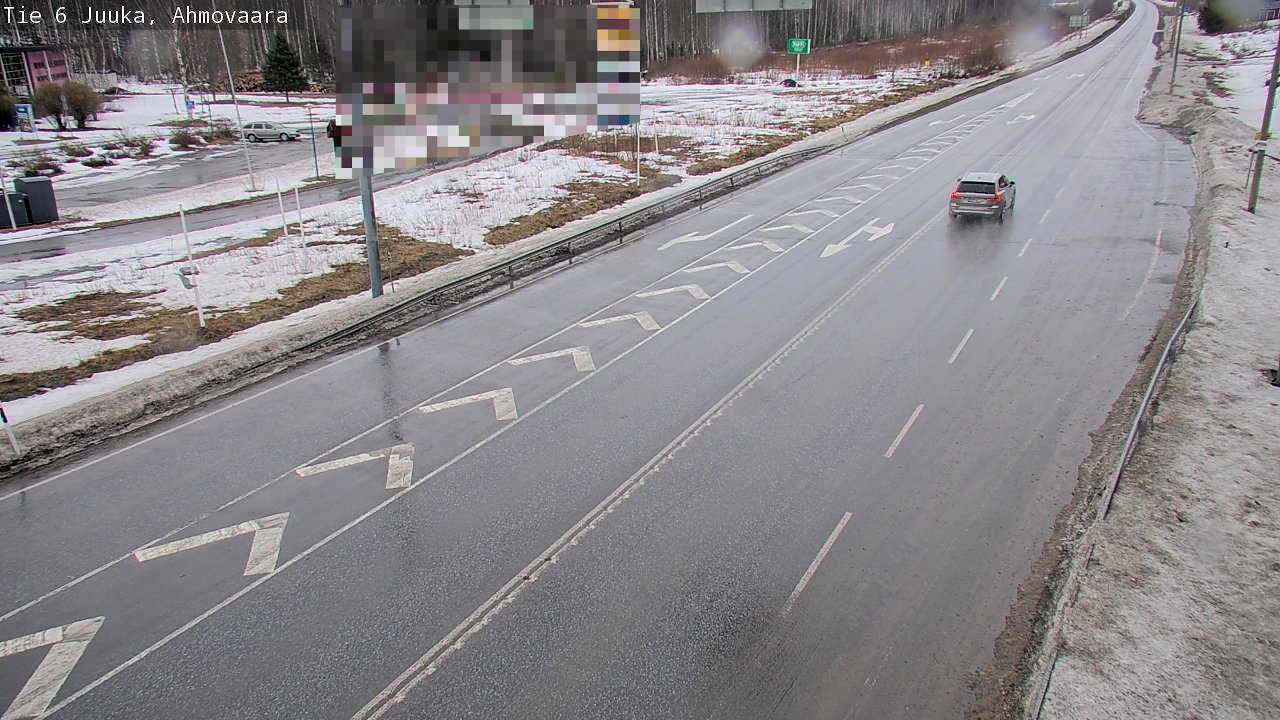 Weather Camera Image Road 6 Juuka, Ahmovaara, Juuka, Pohjois-Karjala