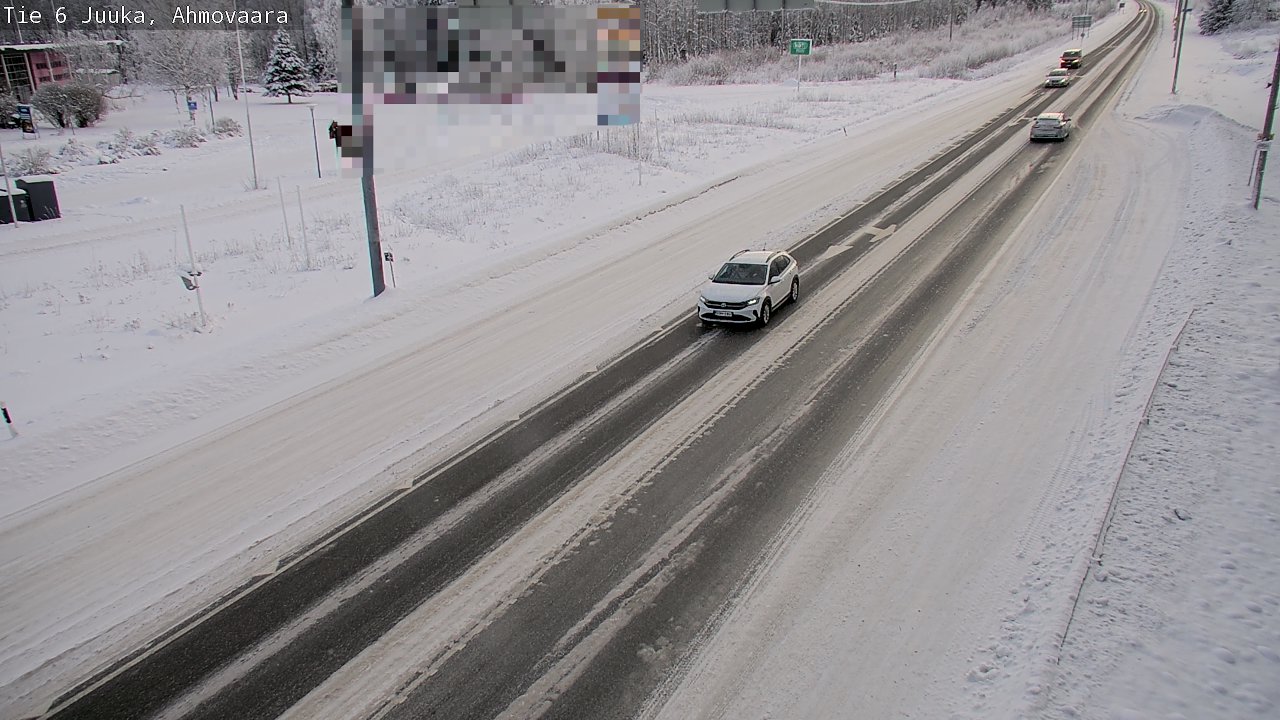 Weather Camera Image Road 6 Juuka, Ahmovaara, Juuka, Pohjois-Karjala