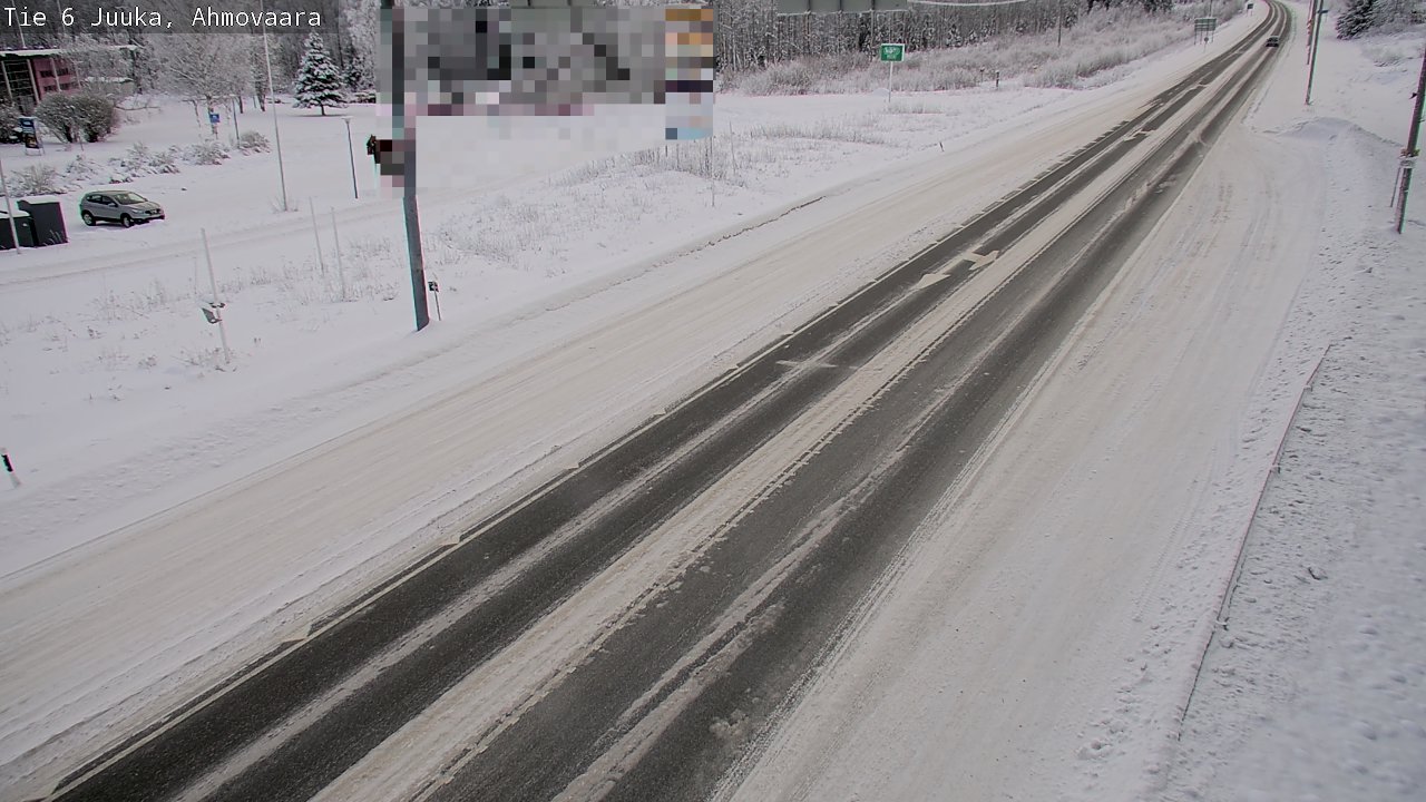 Weather Camera Image Road 6 Juuka, Ahmovaara, Juuka, Pohjois-Karjala