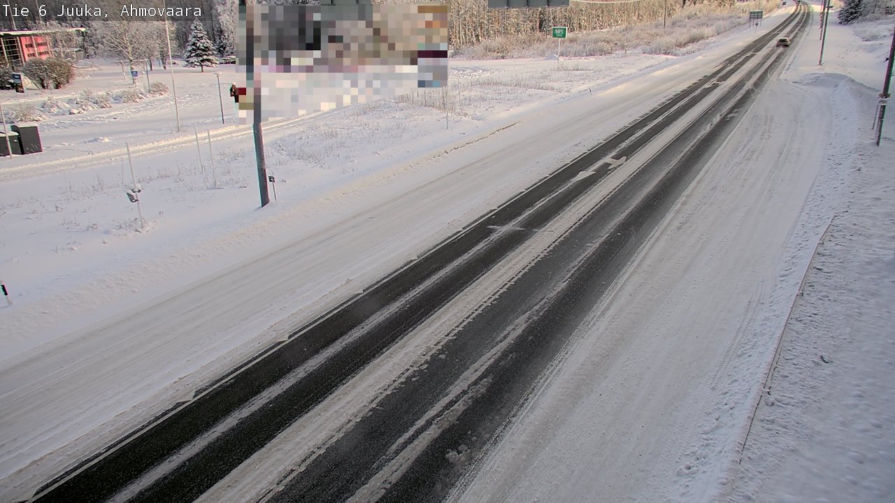 Weather Camera Image Road 6 Juuka, Ahmovaara, Juuka, Pohjois-Karjala