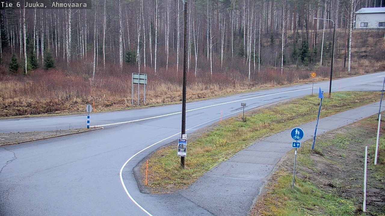 Kelikamerat Kuva Tie 6 Juuka, Ahmovaara, Juuka, Pohjois-Karjala