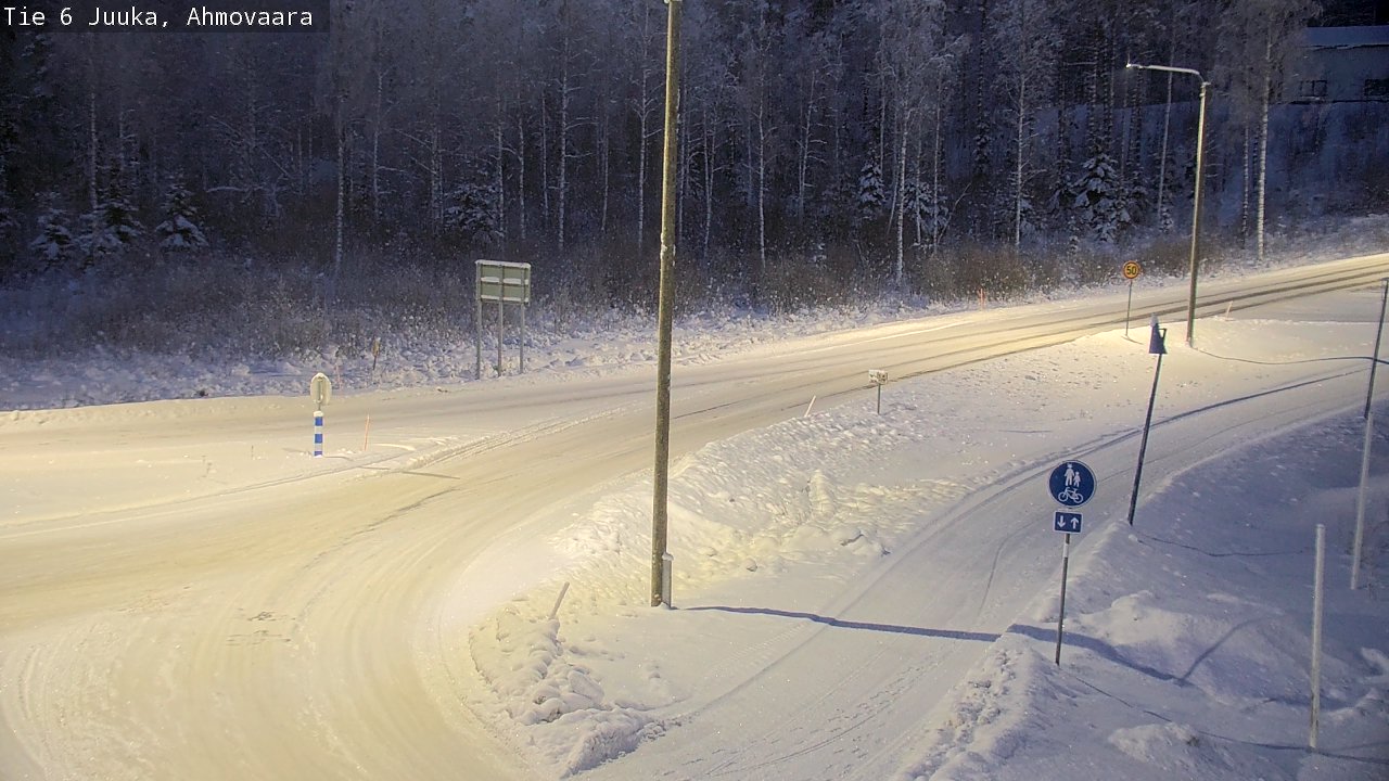 Kelikamerat Kuva Tie 6 Juuka, Ahmovaara, Juuka, Pohjois-Karjala
