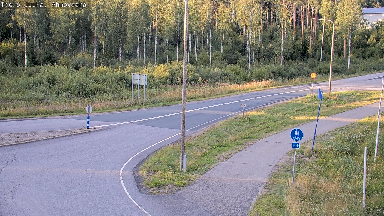 Kelikamerat Kuva Tie 6 Juuka, Ahmovaara, Juuka, Pohjois-Karjala