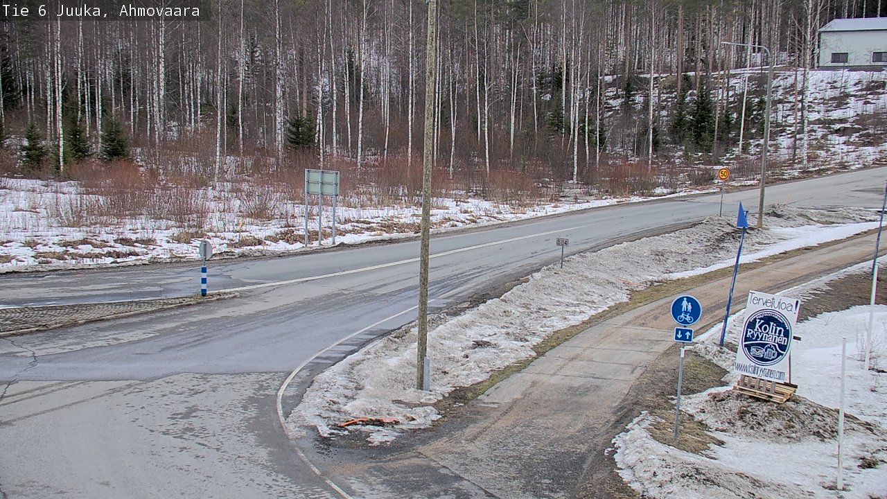 Kelikamerat Kuva Tie 6 Juuka, Ahmovaara, Juuka, Pohjois-Karjala