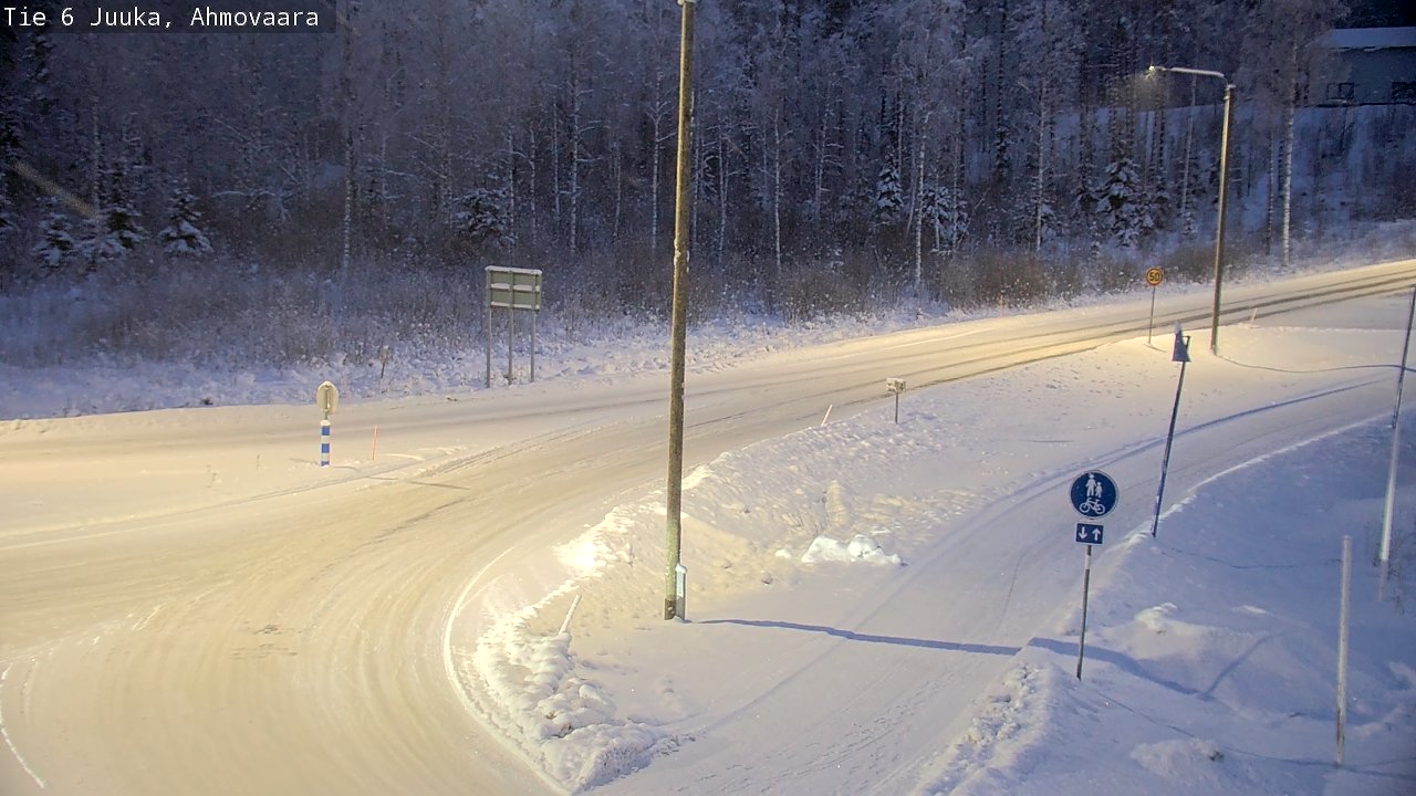 Kelikamerat Kuva Tie 6 Juuka, Ahmovaara, Juuka, Pohjois-Karjala