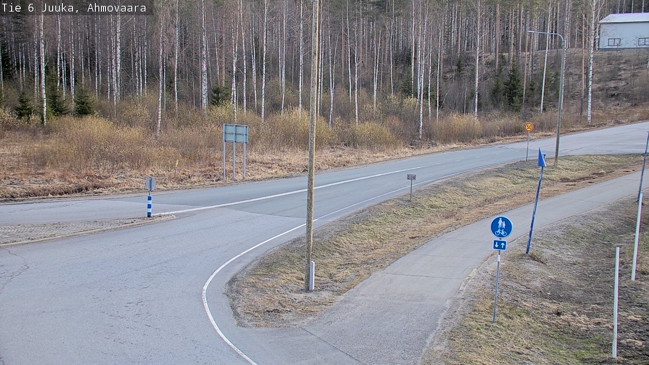 Weather Camera Image Road 6 Juuka, Ahmovaara, Juuka, Pohjois-Karjala