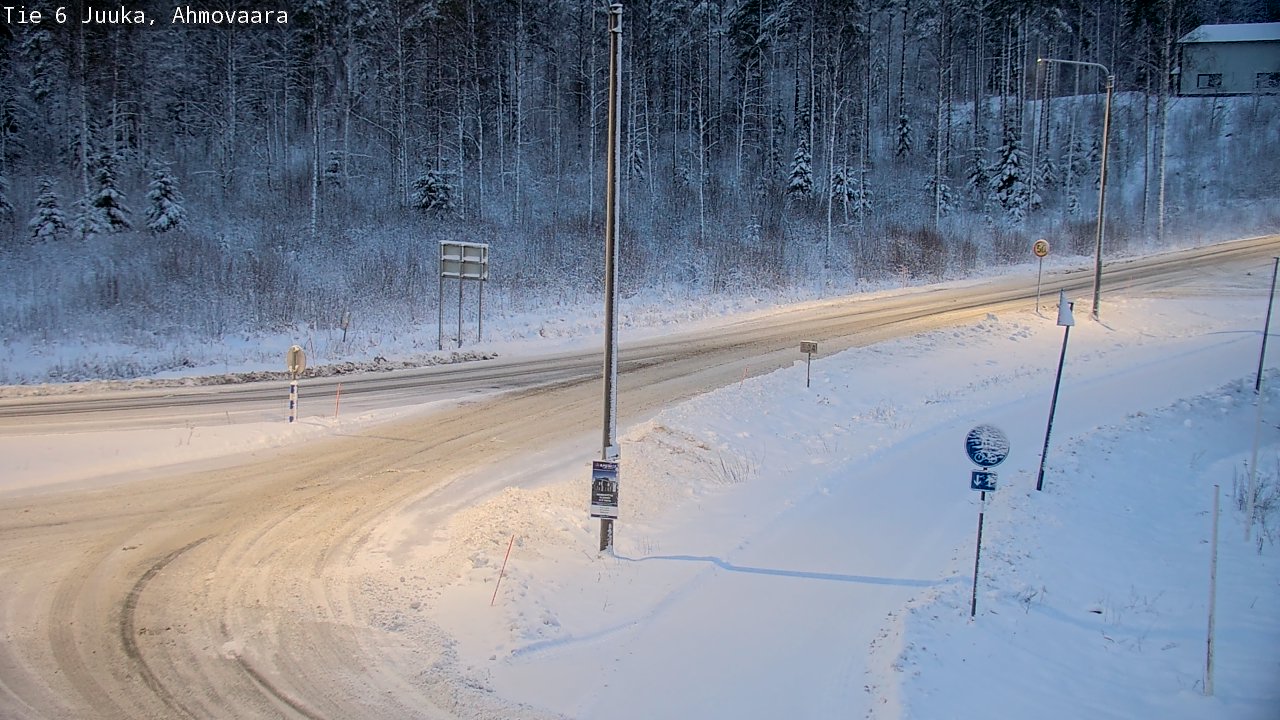 Kelikamerat Kuva Tie 6 Juuka, Ahmovaara, Juuka, Pohjois-Karjala