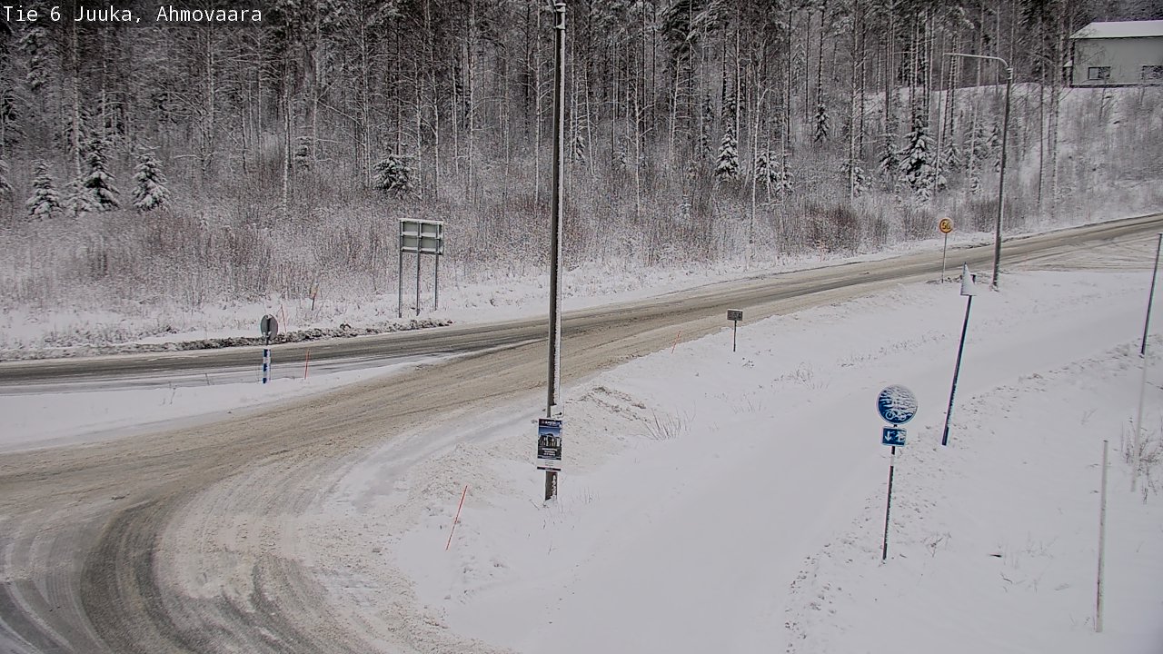 Kelikamerat Kuva Tie 6 Juuka, Ahmovaara, Juuka, Pohjois-Karjala