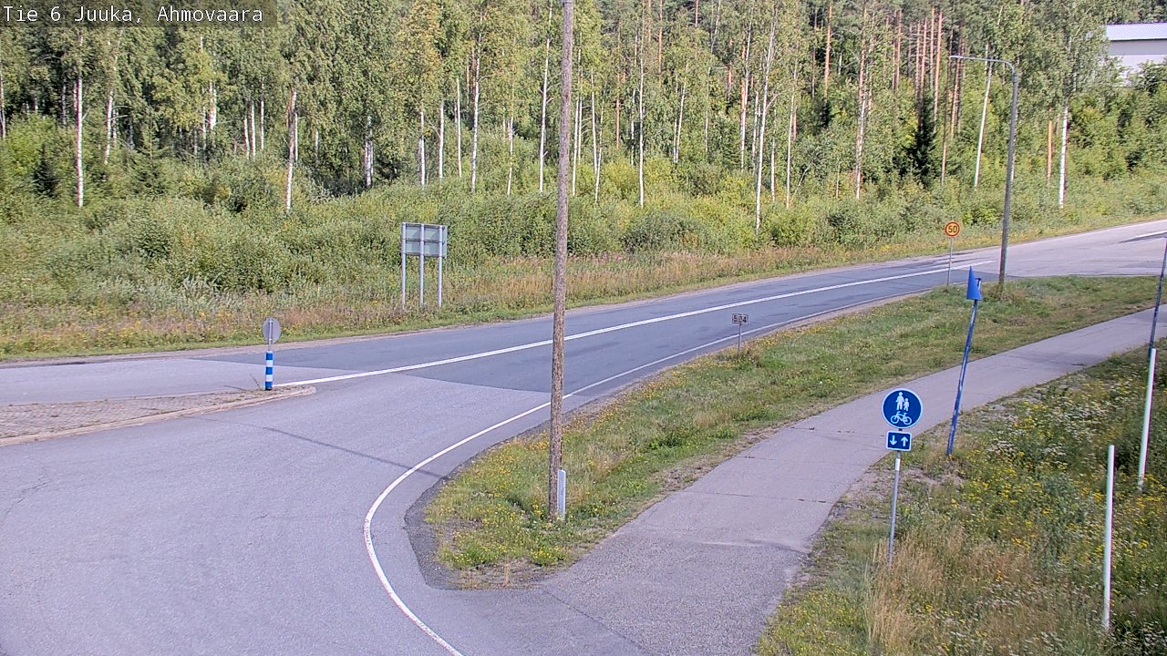 Kelikamerat Kuva Tie 6 Juuka, Ahmovaara, Juuka, Pohjois-Karjala