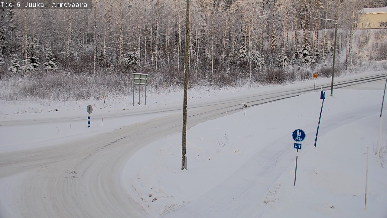 Kelikamerat Kuva Tie 6 Juuka, Ahmovaara, Juuka, Pohjois-Karjala