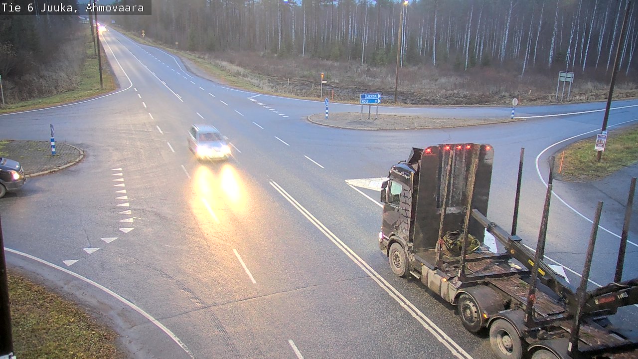 Kelikamerat Kuva Tie 6 Juuka, Ahmovaara, Juuka, Pohjois-Karjala