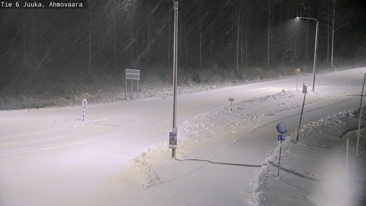 Kelikamerat Kuva Tie 6 Juuka, Ahmovaara, Juuka, Pohjois-Karjala