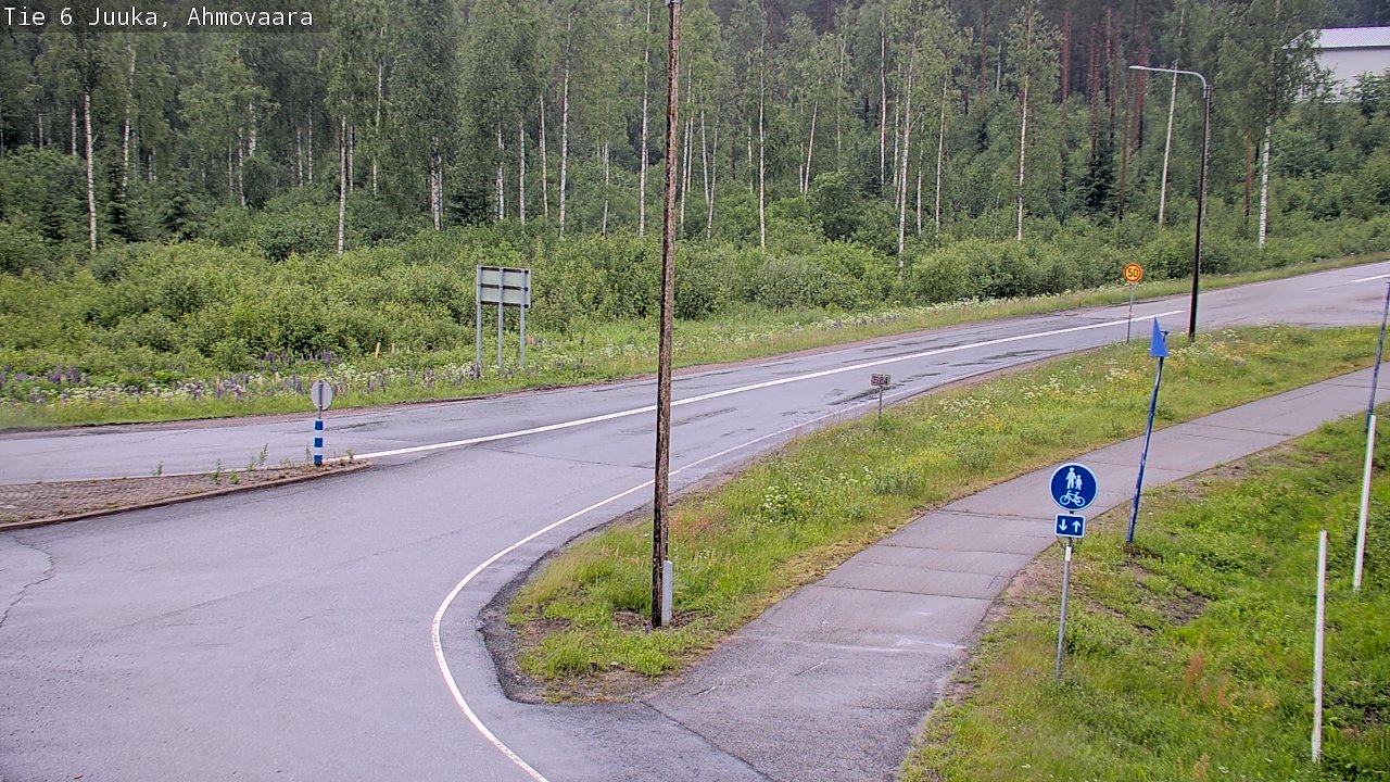 Kelikamerat Kuva Tie 6 Juuka, Ahmovaara, Juuka, Pohjois-Karjala
