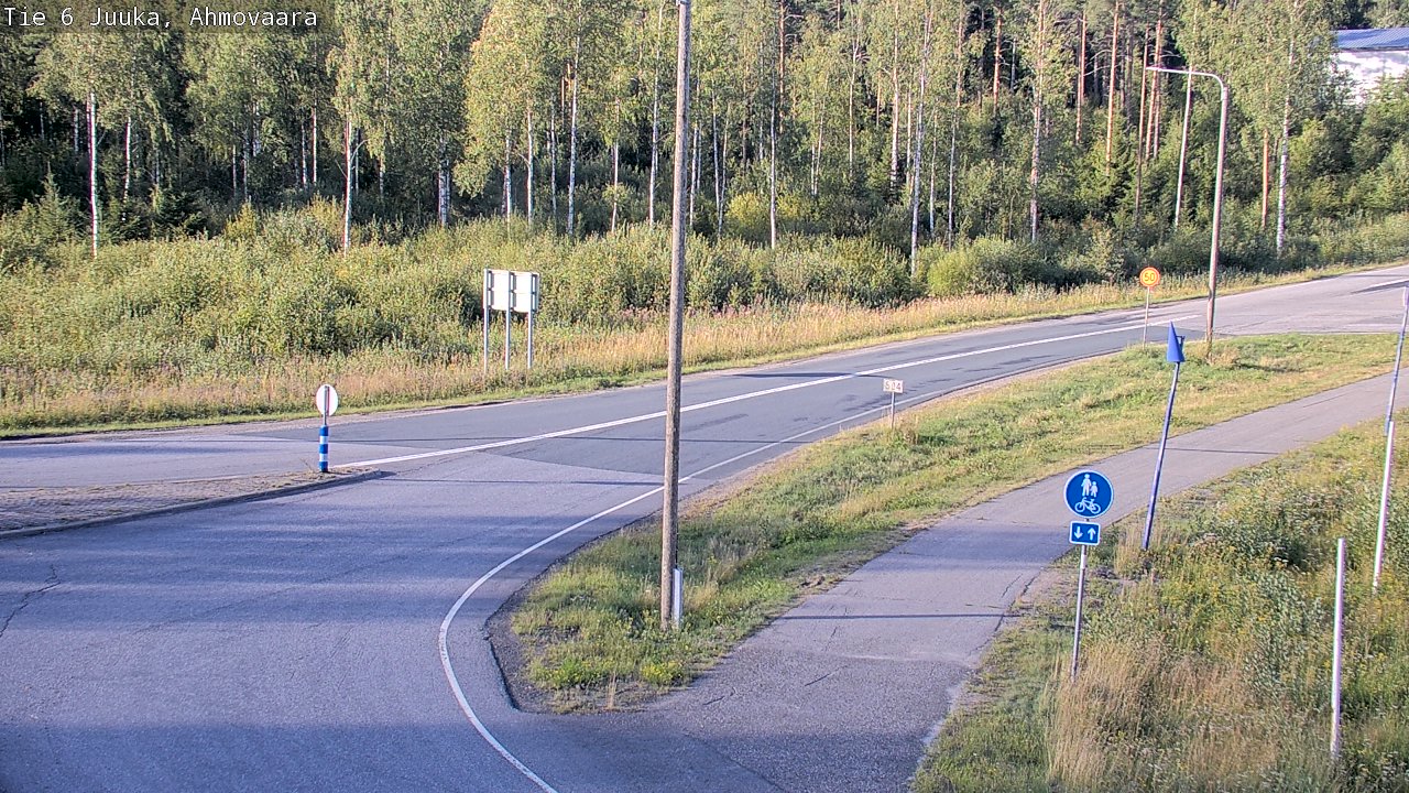 Kelikamerat Kuva Tie 6 Juuka, Ahmovaara, Juuka, Pohjois-Karjala