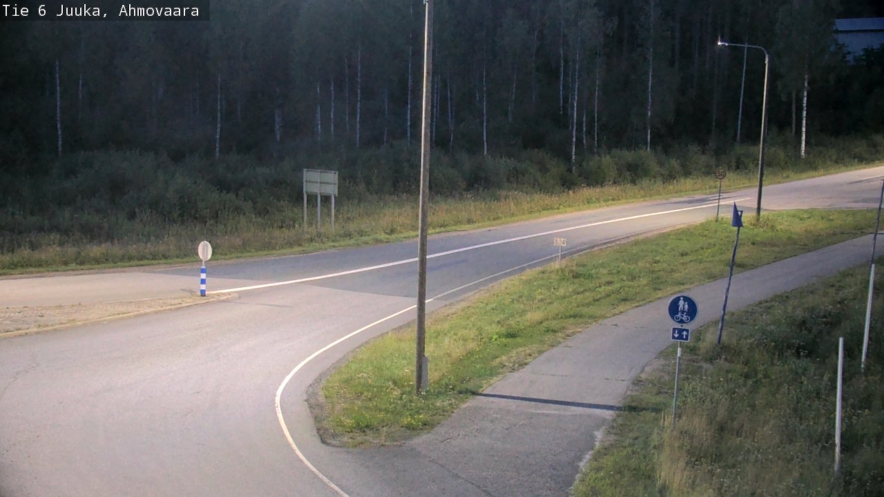Kelikamerat Kuva Tie 6 Juuka, Ahmovaara, Juuka, Pohjois-Karjala