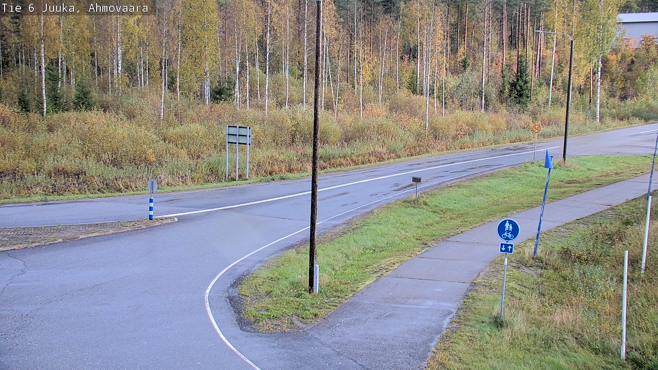Weather Camera Image Road 6 Juuka, Ahmovaara, Juuka, Pohjois-Karjala