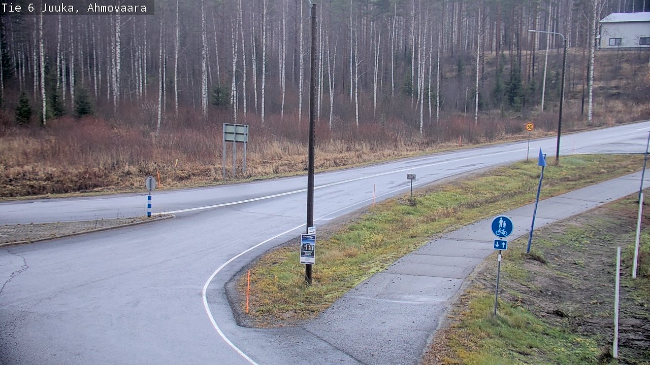 Kelikamerat Kuva Tie 6 Juuka, Ahmovaara, Juuka, Pohjois-Karjala