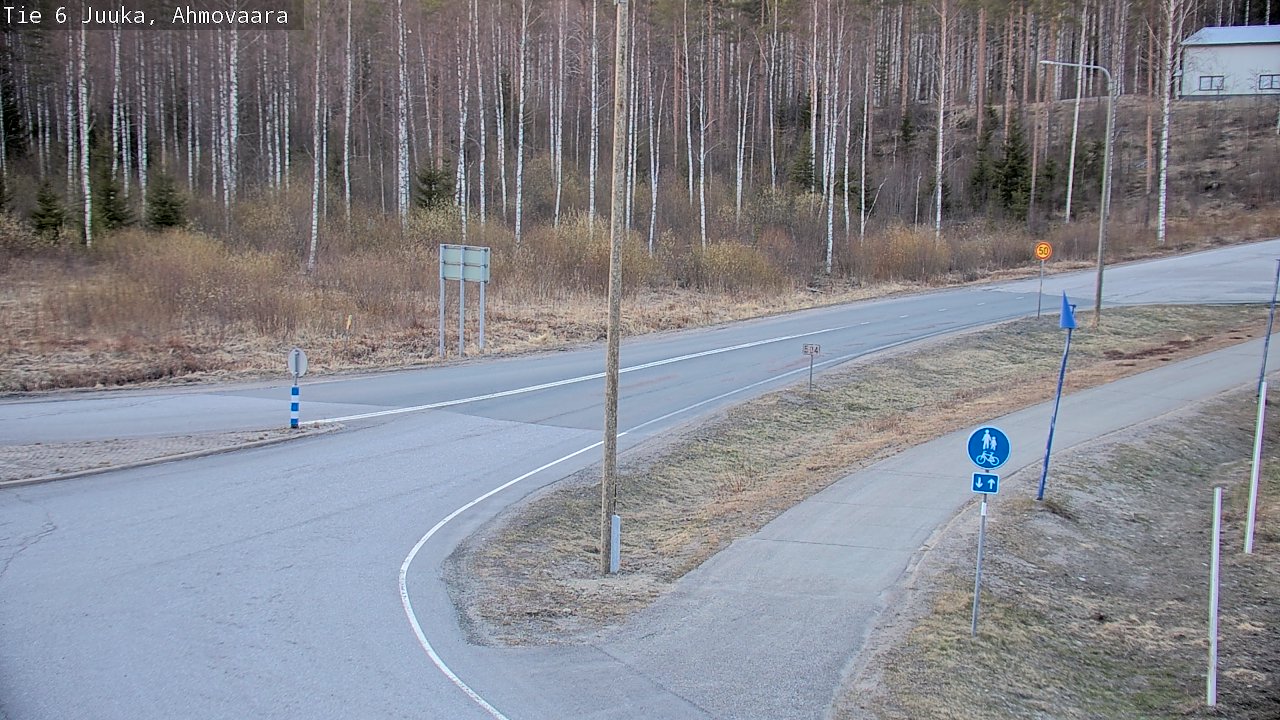 Kelikamerat Kuva Tie 6 Juuka, Ahmovaara, Juuka, Pohjois-Karjala