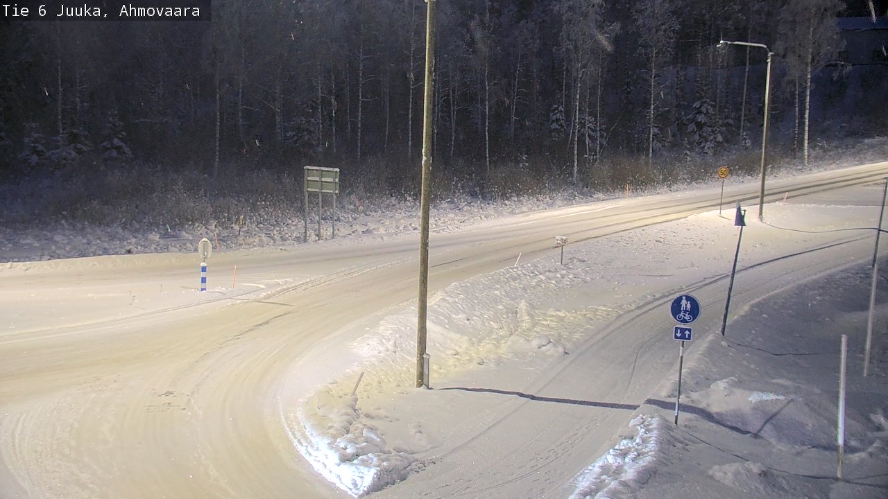 Kelikamerat Kuva Tie 6 Juuka, Ahmovaara, Juuka, Pohjois-Karjala