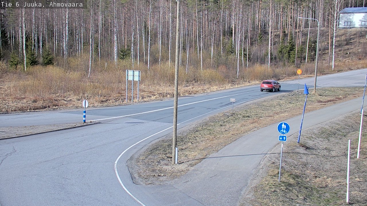 Kelikamerat Kuva Tie 6 Juuka, Ahmovaara, Juuka, Pohjois-Karjala