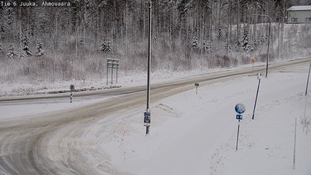 Kelikamerat Kuva Tie 6 Juuka, Ahmovaara, Juuka, Pohjois-Karjala