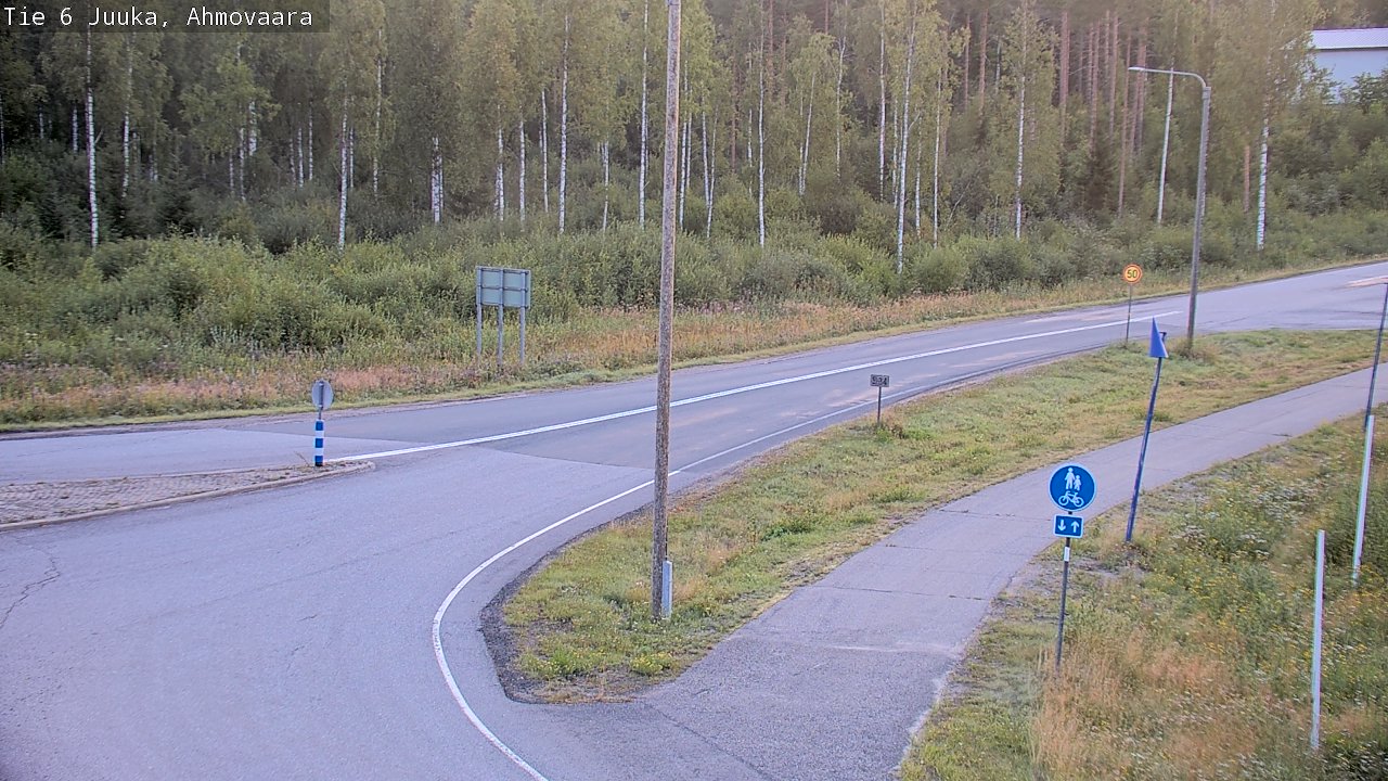 Kelikamerat Kuva Tie 6 Juuka, Ahmovaara, Juuka, Pohjois-Karjala